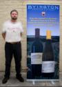 Roll up banner for Byington Winery, Los Gatos, CA